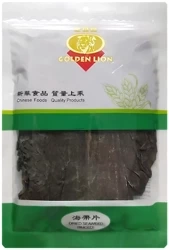 Wodorosty kombu suszone, duże płaty 200g - Golden Lion