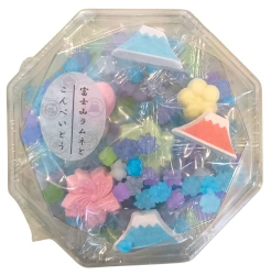 Wafu Ramune & Konpeito - Mt.Fuji, ręcznie robione cukierki z Kioto, miks smaków 71g - Kyoto Marun