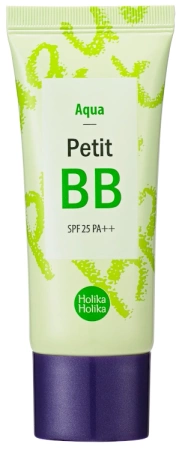 Aqua Petit BB 30ml - lekki krem BB z ekstraktem z zielonej herbaty - Holika Holika