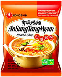 Zupa makaronowa AnSungTangMyun, ostra 125g - Nongshim
