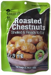 Kasztany jadalne obrane prażone 150g - Continental Gourmet