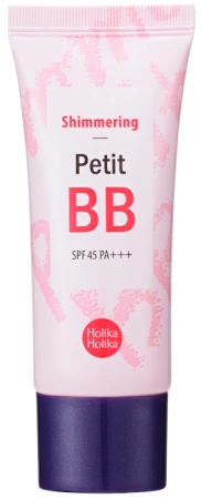 Shimmering Petit BB 30ml - rozświetlający krem BB - Holika Holika