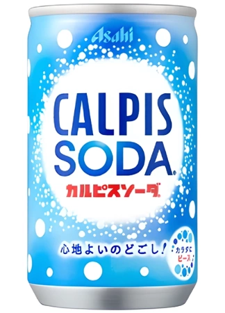 Calpis Soda, lekko gazowany napój mleczny 350ml - Asahi