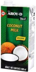 Mleko kokosowe (70% wyciągu z kokosa) 1L w kartonie AROY-D