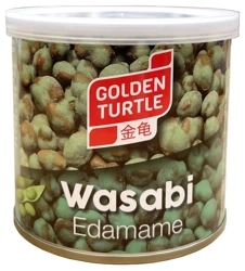 Fasolka edamame z wasabi 140g - Golden Turtle Brand