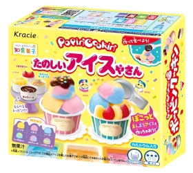 Zestaw DIY Popin Cookin Tanoshi Ice Cream Salon 26g - Kracie