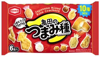 Krakersy ryżowe mix smaków Tsumami Dane 120g (6 x 20g) - Kameda
