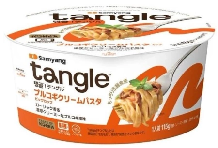 Danie Tangle Bulgogi Cream Pasta, duża micha 115g - Samyang Japan