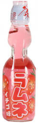 Napój Ramune Strawberry, japońska oranżada o smaku truskawkowym 200ml - Hata Kosen