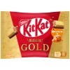KitKat Mini Double Layered Gold Salty Caramel - wafelki o smaku słonego karmelu, torebka 10 sztuk 116g Nestlé