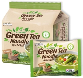 Green Tea Noodle, zupa makaronowa z aromatem zielonej herbaty 4 x 120g - Paldo