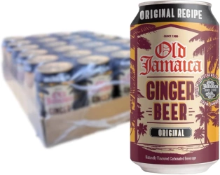 Old Jamaica Ginger Beer Original, imbirowe piwo korzenne (0%) 24 x 330ml