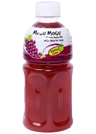 Mogu Mogu Winogrono z dodatkiem Nata de Coco 320ml – Sappe