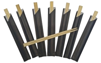 Pałeczki bambusowe 21cm w kopertach - 50 par