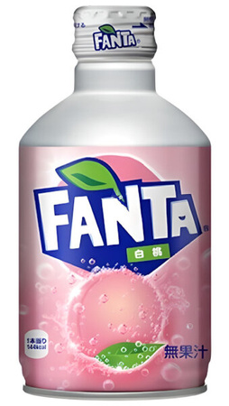 Napój gazowany brzoskwiniowy aluminiowa butelka 300ml - Fanta