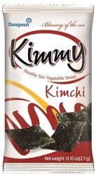 Snacki z alg morskich Kimmy Kimchi 2,7g - Dongwon Yangban