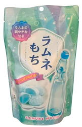 Mochi Ramune, ryżowe ciasteczka o smaku oranżady 130g - Seiki