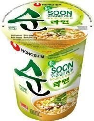 Zupa Soon Veggie Ramyun w kubku, lekko pikantna 67g - Nongshim