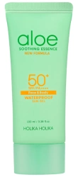 Aloe CICA Waterproof Sunscreen SPF 50+ PA++++ Wodoodporny krem przeciwsłoneczny o działaniu kojącym i nawilżającym 100ml Holika Holika