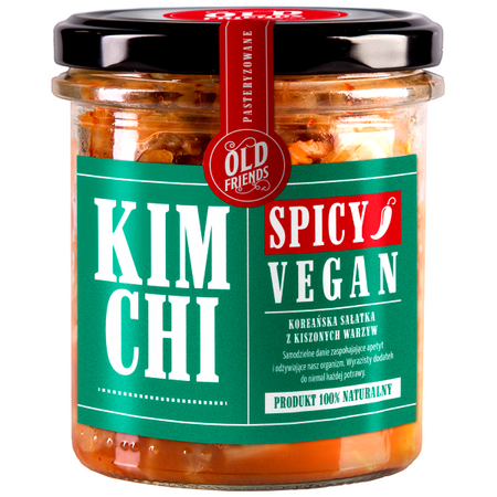 Old Friends KIMCHI Spicy Vegan, pasteryzowane 280g