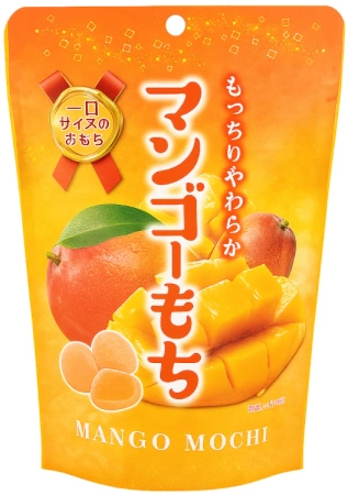 Mochi Mango, ryżowe ciasteczka o smaku mango 130g - Seiki