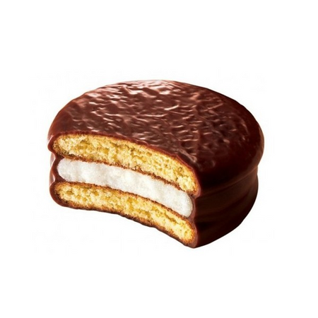 Choco Pie, ciastka biszkoptowe z pianką, pudełko (12 szt. x 28g) - Lotte