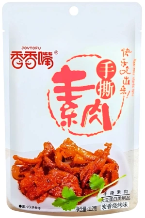 Dried Beancurd hand shredded snack Spicy Flavor, wegetariańskie przekąski z suszonego tofu 112g - Joytofu XiangXiangZui