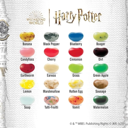 Harry Potter Bertie Bott's Every Flavour Beans - fasolki wszystkich smaków Bertiego Botta 54g - Jelly Belly