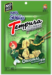 Chipsy Tempura Original, algi nori w tempurze 40g - Seleco