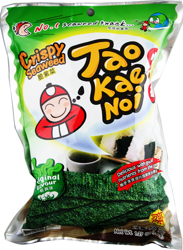 Chipsy z wodorostów, chrupiące nori 32g - Tao Kae Noi