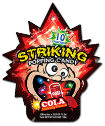 Cukierki strzelające Popping Candy Cola 15g - Striking