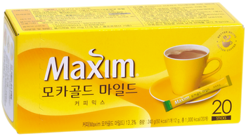 Kawa instant Maxim Mocha Gold Mild, 20 saszetek 3in1 - Dongseo