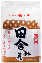 Pasta Inaka Aka Miso, ciemna 400g - Hikari Miso