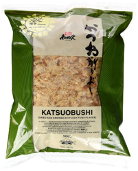 Płatki suszonego tuńczyka bonito, Katsuobushi 500g - Wadakyu