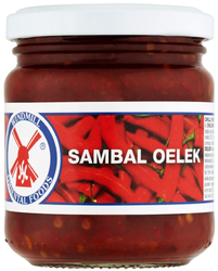 Sos chili Sambal Oelek (chili 86%) 200g - Windmill