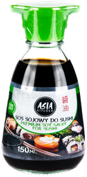 Sos sojowy do sushi Premium Less Salt, dyspenser 150ml - Asia Kitchen