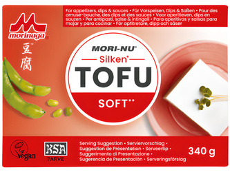Tofu jedwabiste czerwone (miękkie) 340g - Mori-Nu