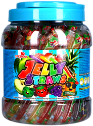 Żelki owocowe Jelly Straws, różne smaki 1,4kg - Speshow