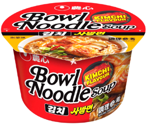 Zupa instant Bowl Noodle o smaku kimchi, pikantna 100g - Nongshim