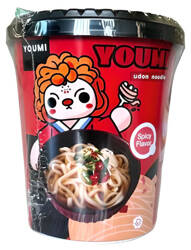 Zupa instant Udon Spicy Flavor Cup, bardzo ostra 192g - Youmi