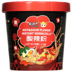 Zupa instant w kubku Vermicelli Hot & Sour Flavor 130g - L.J. Brother