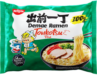 Zupa makaronowa Demae Ramen o smaku tonkotsu 100g - Nissin