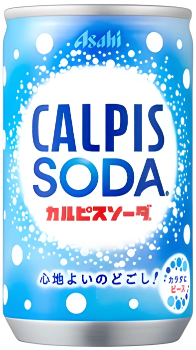 Calpis Soda, lekko gazowany napój mleczny 350ml - Asahi