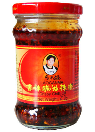Chrupiące chili w oleju sojowym 210g - Lao Gan Ma