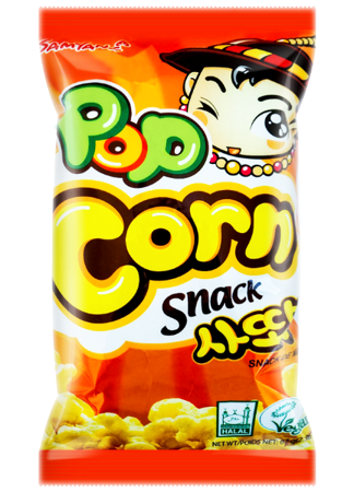 Chrupki kukurydziane Pop Corn Snack na słodko 67g - Samyang