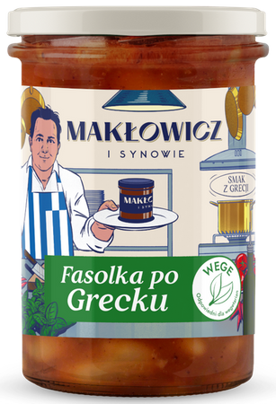 Fasolka po grecku 500g - Makłowicz i Synowie