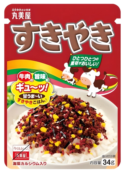 Furikake Sukiyaki, posypka do ryżu 34g - Marumiya