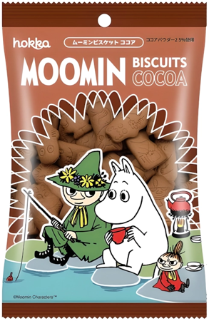 Herbatniki muminki Moomin Cocoa Biscuits kakao 60g - Hokka