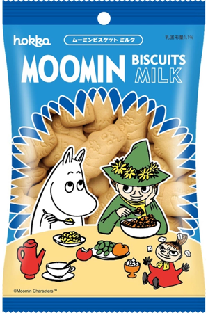 Herbatniki muminki Moomin Milk Biscuits mleczne 60g - Hokka