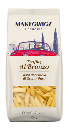 Makaron Trafila Al Bronzo penne 400g - Makłowicz i Synowie